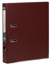 Регистратор 5см. А4 (PVC) односторонний, бордо Регистратор 5см. А4 (PVC) односторонний, бордо