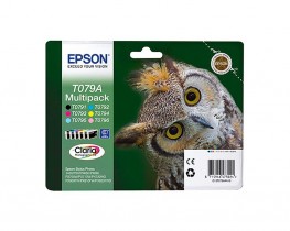Картридж для струйных устройств Epson Stylus Photo P50/PX660 (C13T079A4A10) комплект 6цв. оригин. Картридж для струйных устройств Epson Stylus Photo P50/PX660 (C13T079A4A10) комплект 6цв. оригин.