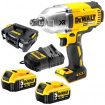 Гайковерт ударный DCF899P2, 950Нм, 1/2" , 2 акк. Li-Ion, 5.0А/ч, з/у, чемодан Гайковерт ударный DCF899P2, 950Нм, 1/2" , 2 акк. Li-Ion, 5.0А/ч, з/у, чемодан