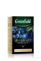 Чай черный ароматизированный Bluberry Nights 100гр. Чай черный ароматизированный Bluberry Nights 100гр.