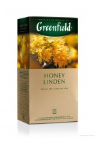 Чай черный ароматизированный Honey Linden 25пак. по 1,5гр., термосаше Чай черный ароматизированный Honey Linden 25пак. по 1,5гр., термосаше