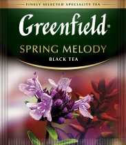 Чай черный ароматизированный Spring Melody 100пак. по 1,5гр., термосаше, в пакете Чай черный ароматизированный Spring Melody 100пак. по 1,5гр., термосаше, в пакете