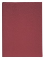 Ежедневник не датированный PERLA, 150*205мм., 144л., бумвинил, линейка, бордо Ежедневник не датированный PERLA, 150*205мм., 144л., бумвинил, линейка, бордо