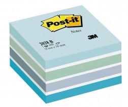 Блок post-it 76*76мм.*450 листов пастельный голуб. Блок post-it 76*76мм.*450 листов пастельный голуб.