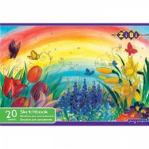 Альбом для рисования 20л., скоба, 100г/м. кв. Альбом для рисования 20л., скоба, 100г/м. кв.