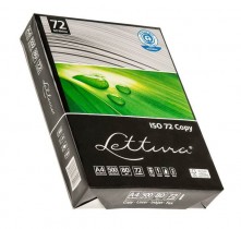 Бумага А4 80гр./м2. 500 лист. Lettura ISO 72 Эко на 100% из втор. сырья, имеет сероватый цвет Бумага А4 80гр./м2. 500 лист. Lettura ISO 72 Эко на 100% из втор. сырья, имеет сероватый цвет
